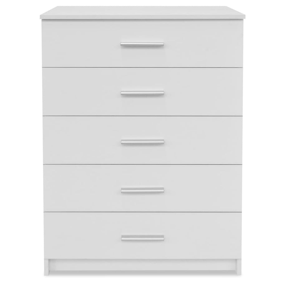Storage Cabinet Engineered Wood 71x35x106 cm White