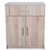 Sideboard Engineered Wood 71x35x88 cm Oak - Side View