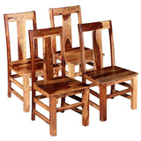 Dining Chairs 4 pcs Solid Wood