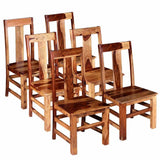 Dining Chairs 6 pcs Solid Wood