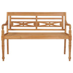 Batavia Bench 120 cm Teak