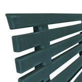 Garden Bench 145.5 cm Plastic Green - 45-Degree Angle