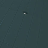 Garden Table Green 126x76x72 cm Plastic - Side View