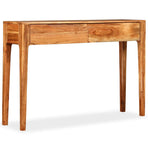 Console Table Solid Wood 118x30x80 cm