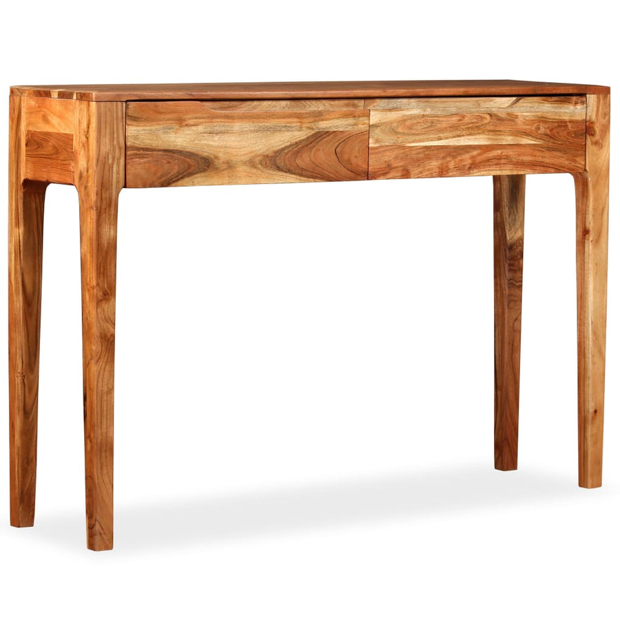 Console Table Solid Wood 118x30x80 cm