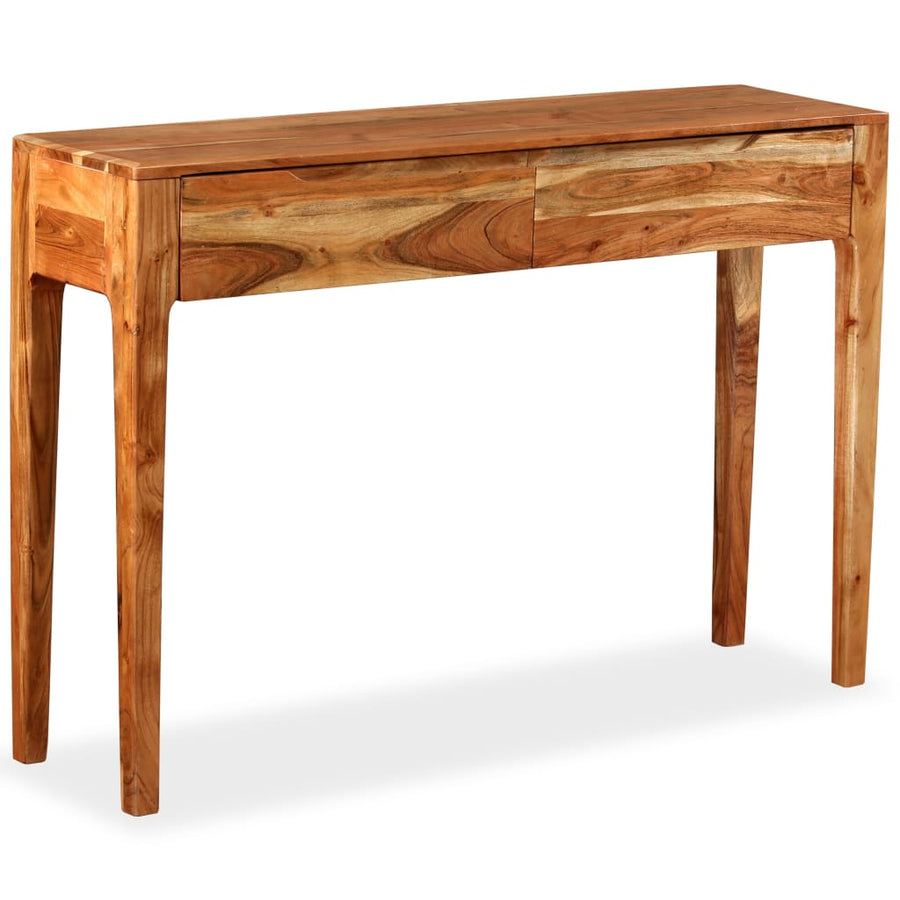 Console Table Solid Wood 118x30x80 cm