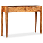 Console Table Solid Wood 118x30x80 cm