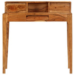Writing Desk with Drawers Solid Wood 88x50x90 cm