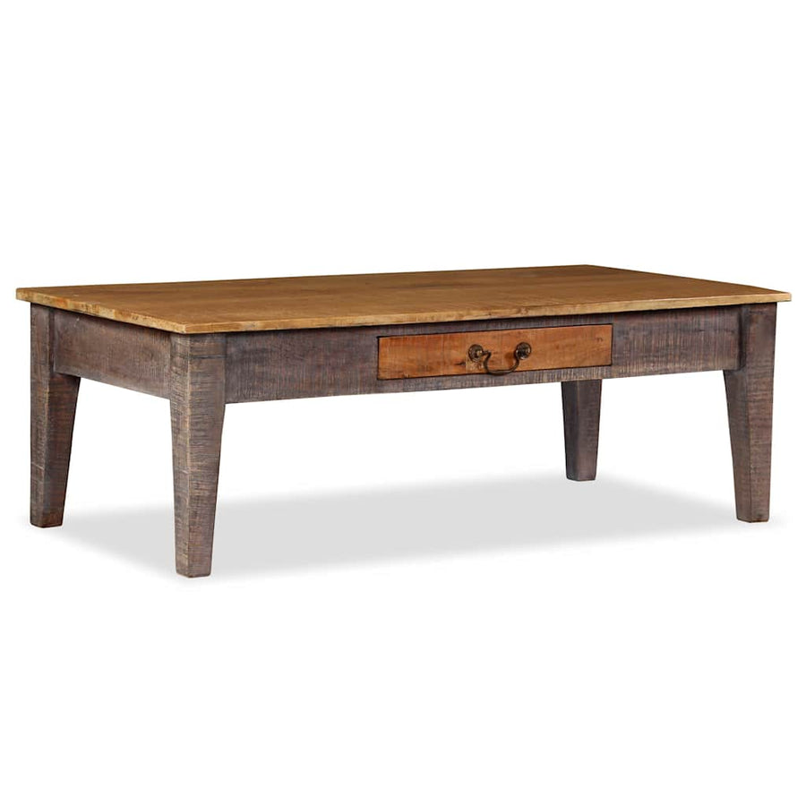 Coffee Table Solid Wood Vintage 118x60x40 cm