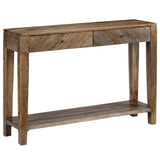 Console Table Solid Mango Wood 118x30x80 cm