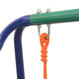Single Swing Orange - Top-Down View