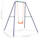 Single Swing Orange - Low Angle