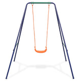 2-In-1 Single Swing And Toddler Swing Orange
