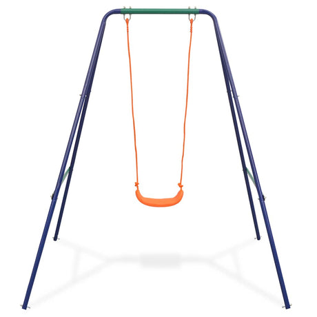 2-In-1 Single Swing And Toddler Swing Orange