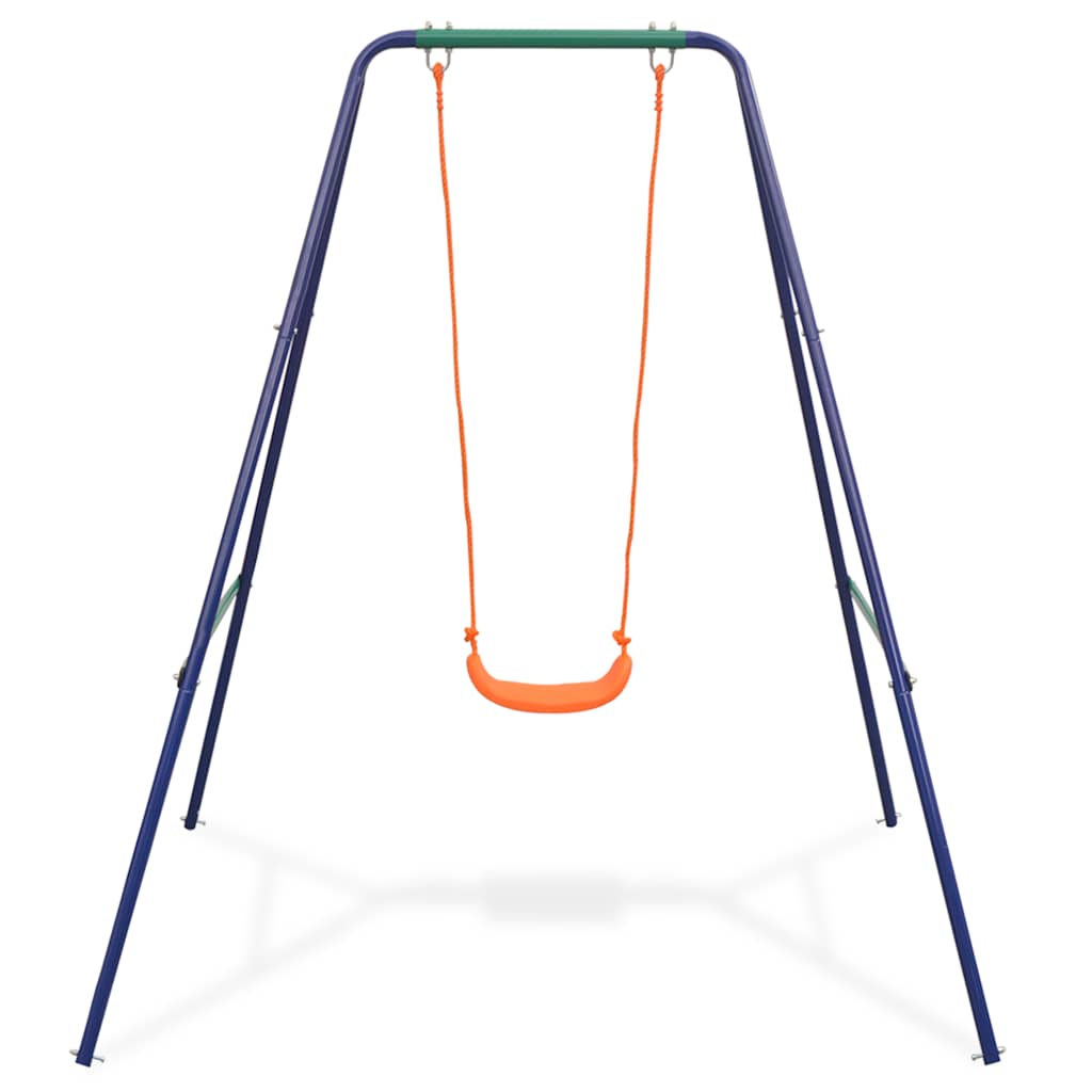 2-In-1 Single Swing And Toddler Swing Orange
