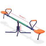 360-Degree Rotating Seesaw Orange - Low Angle