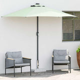 Parasol Base Granite Rectangular 25 kg - Top-Down View