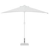 Parasol Base Granite Rectangular 25 kg - Front View