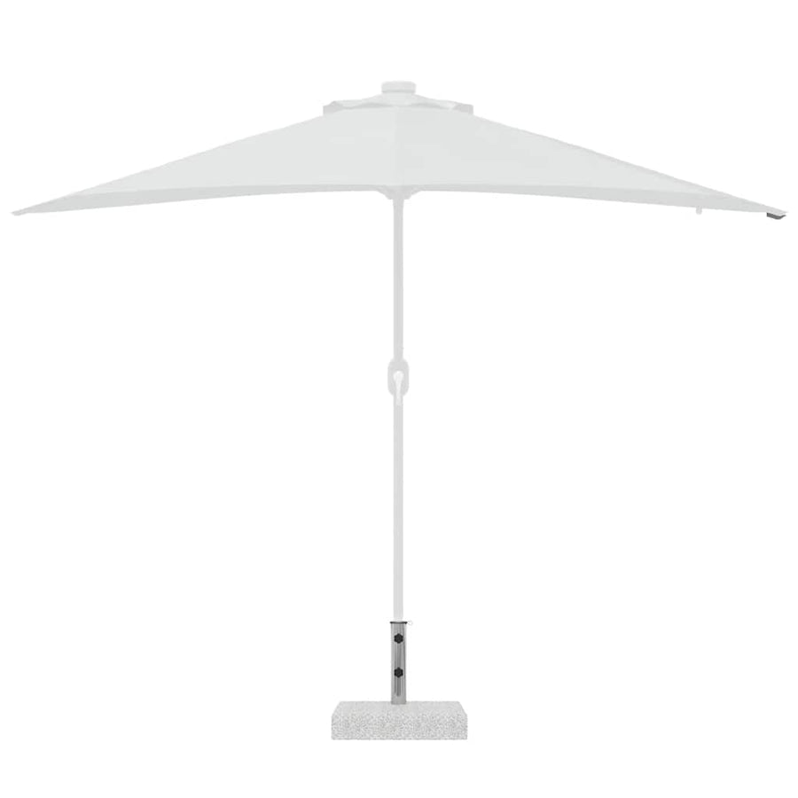 Parasol Base Granite Rectangular 25 kg
