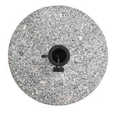 Parasol Base Granite Round 20 kg - 45-Degree Angle