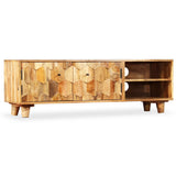 TV Cabinet Solid Mango Wood 118x35x40 cm - Extra Image
