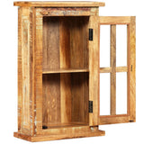 Wall Cabinet Solid Reclaimed Wood 44x21x72 cm - Side View