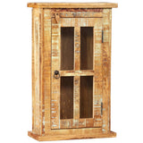 Wall Cabinet Solid Reclaimed Wood 44x21x72 cm - Low Angle