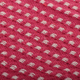 Throw Cotton Squares 160x210 cm Pink