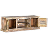TV Cabinet Solid Mango Wood - Side View