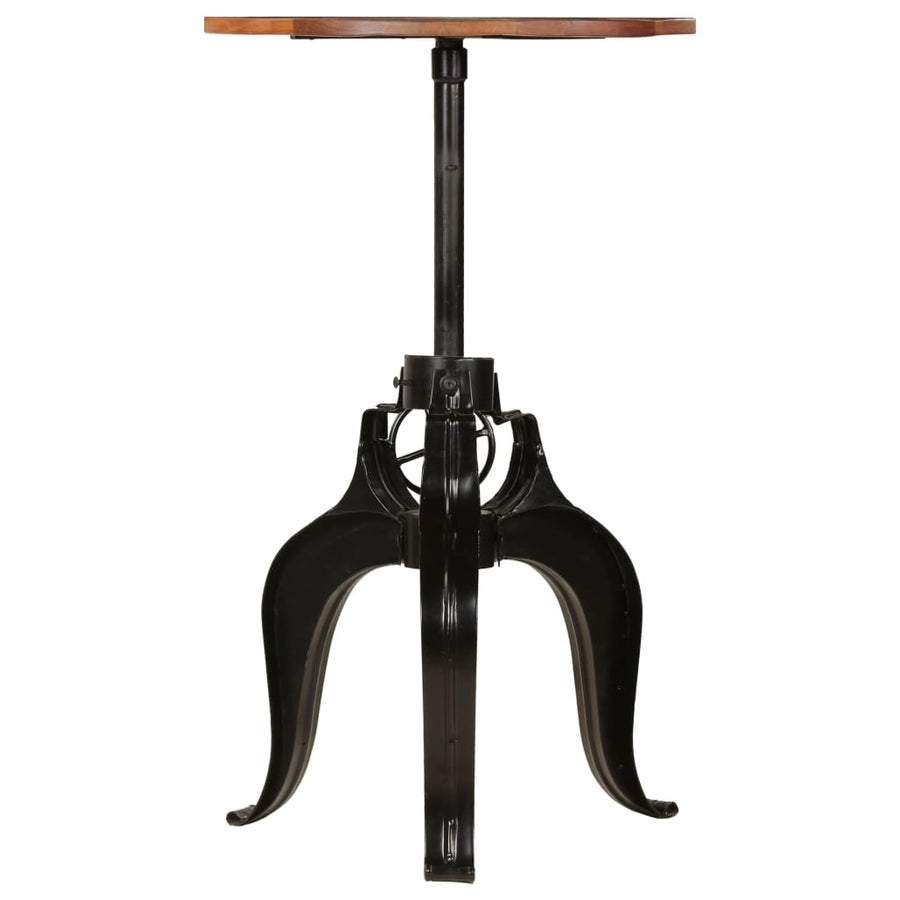 Bar Table Solid Reclaimed Wood 60x(76-110) cm