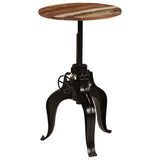 Bar Table Solid Reclaimed Wood 60x(76-110) cm - Low Angle