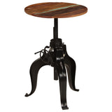 Bar Table Solid Reclaimed Wood 60x(76-110) cm