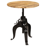 Bar Table Solid Mango Wood 75x(76-110) cm - 45-Degree Angle