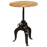 Bar Table Solid Mango Wood 75x(76-110) cm - Low Angle
