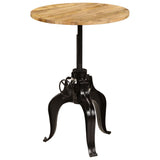 Bar Table Solid Mango Wood 75x(76-110) cm - Extra Image