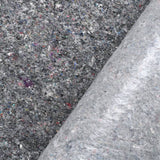 Non-slip Painter Fleece 50 m 280 g/m² Grey - Rear View