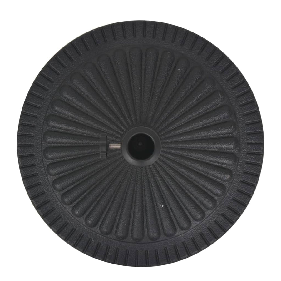Parasol Base Resin Round Black 29 kg