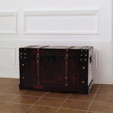 Vintage Treasure Chest Wood 66x38x40 cm