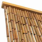 Insect Door Curtain for Campervan Bamboo 56x185 cm