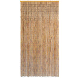 Insect Door Curtain Bamboo 100x200 cm - Front View