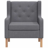 Armchair Grey Fabric