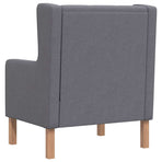 Armchair Grey Fabric
