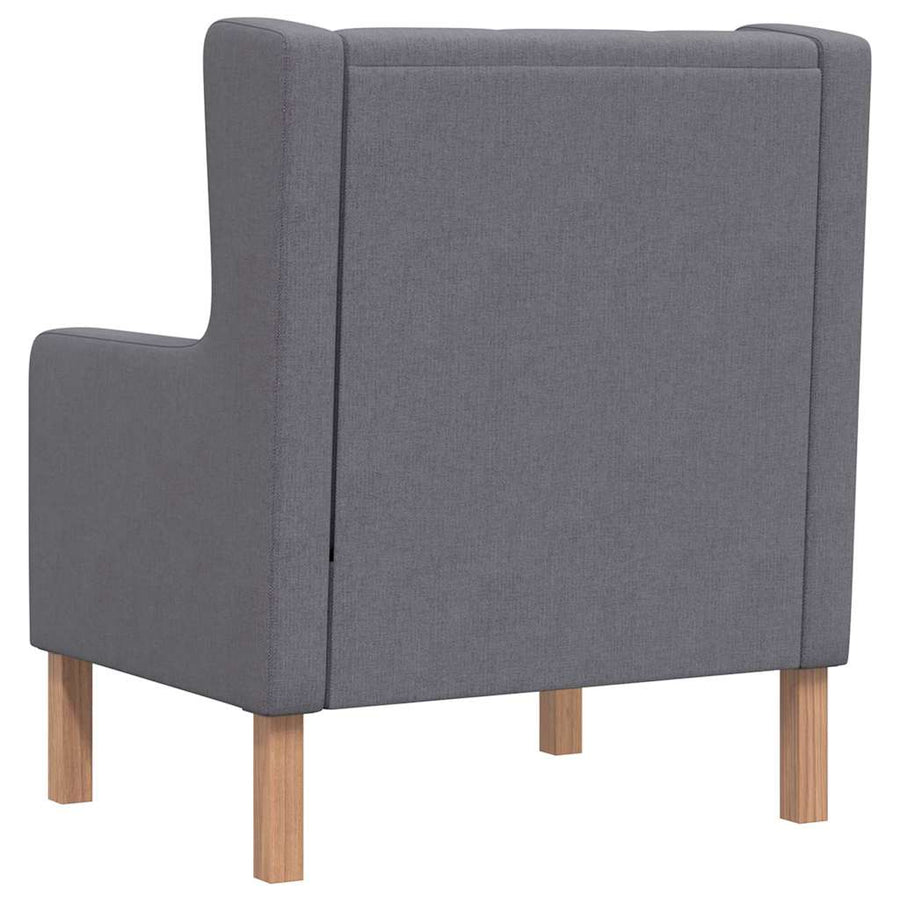 Armchair Grey Fabric