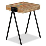 Side Table Solid Reclaimed Teak - Extra Image