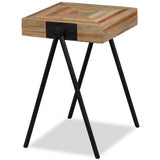 Side Table Solid Reclaimed Teak - Extra Image