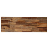 Console Table Solid Reclaimed Teak 90x30x76 cm - Side View