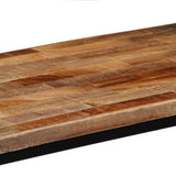 Console Table Solid Reclaimed Teak 90x30x76 cm - Rear View