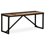 Bench Solid Reclaimed Wood 110x35x45 cm - Extra Image