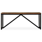 Bench Solid Reclaimed Wood 110x35x45 cm