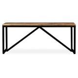 Bench Solid Mango Wood 110x35x45 cm